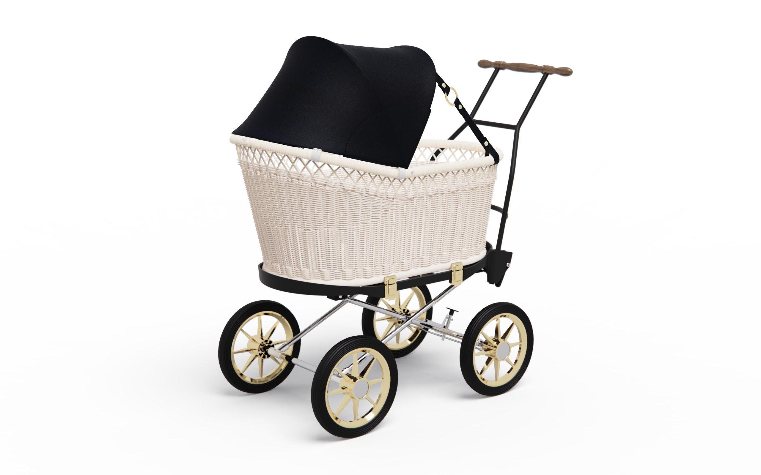 東京乳母車 プスプス プスプス ブラック ブラックシリーズ 日よけ幌